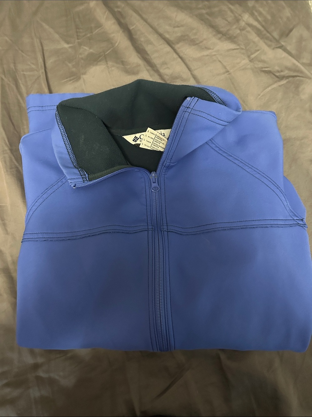 Columbia Royal Blue Zip-Up Jacket